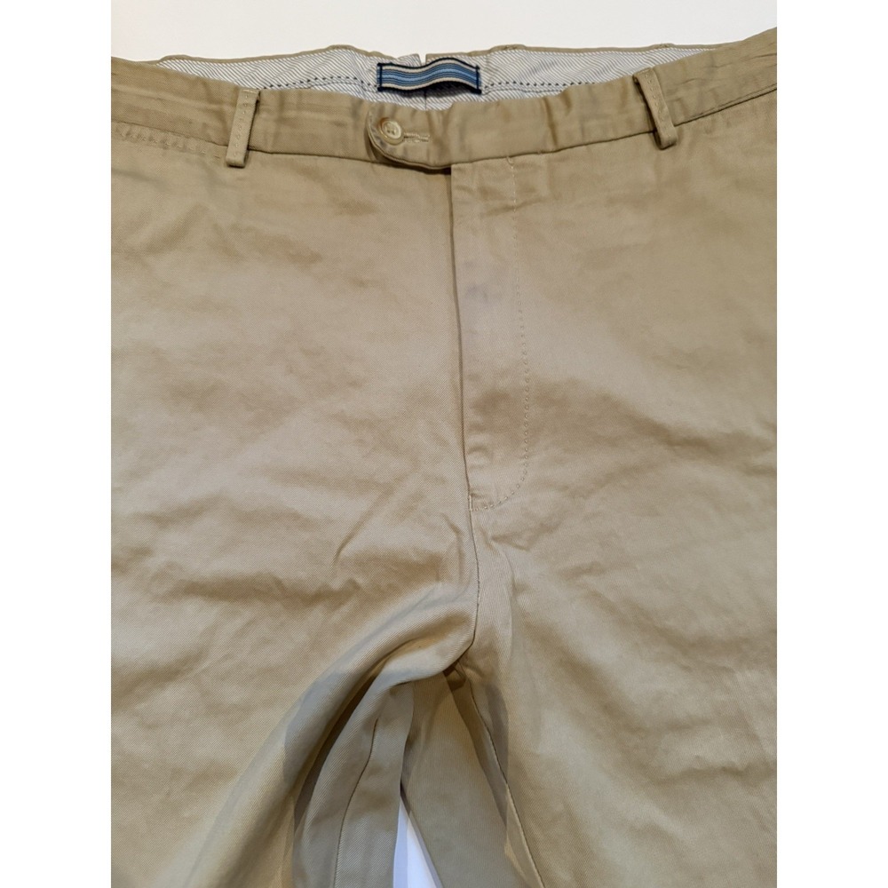 Peter Millar Men's Pima Cotton Golf Pants Khaki Beige Size 36 - Picture 4 of 9